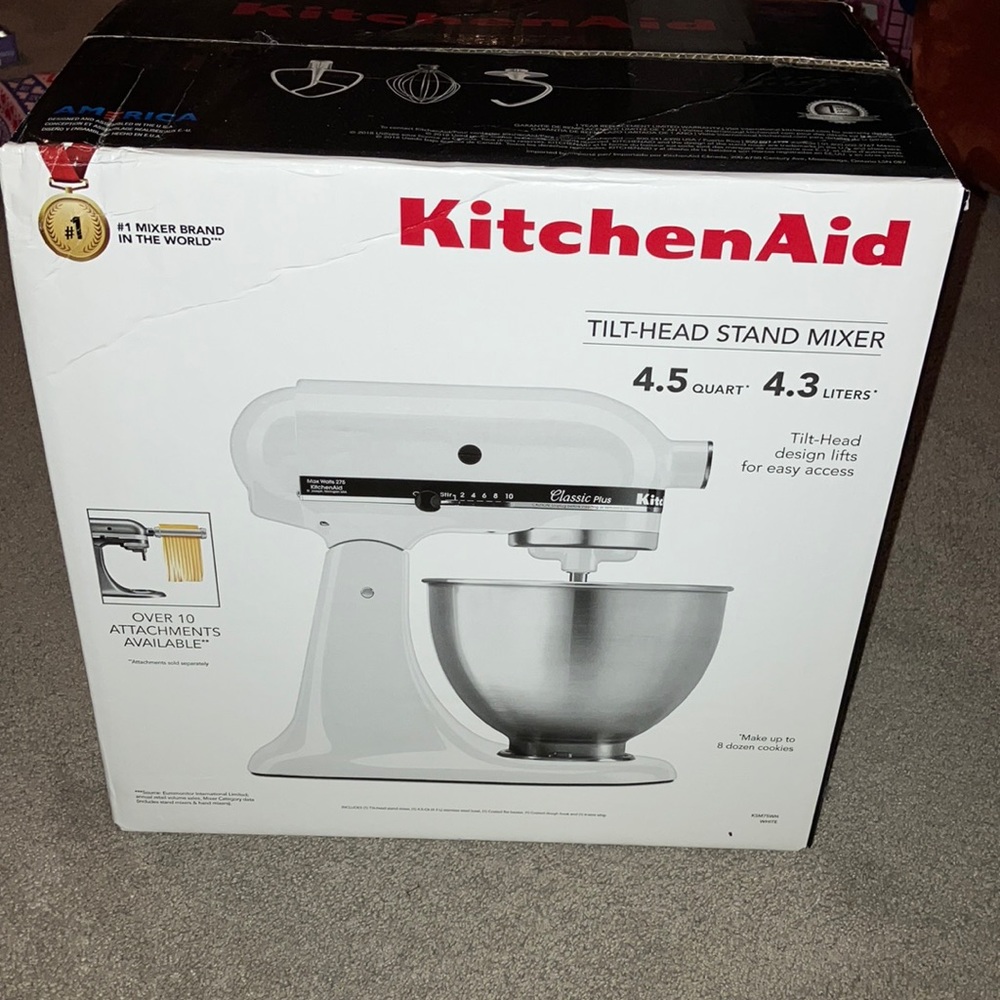 KitchenAid Tilt-Head Stand Mixer 👩🏻‍🍳